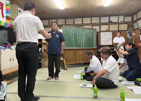 かっこ舞保存会総会